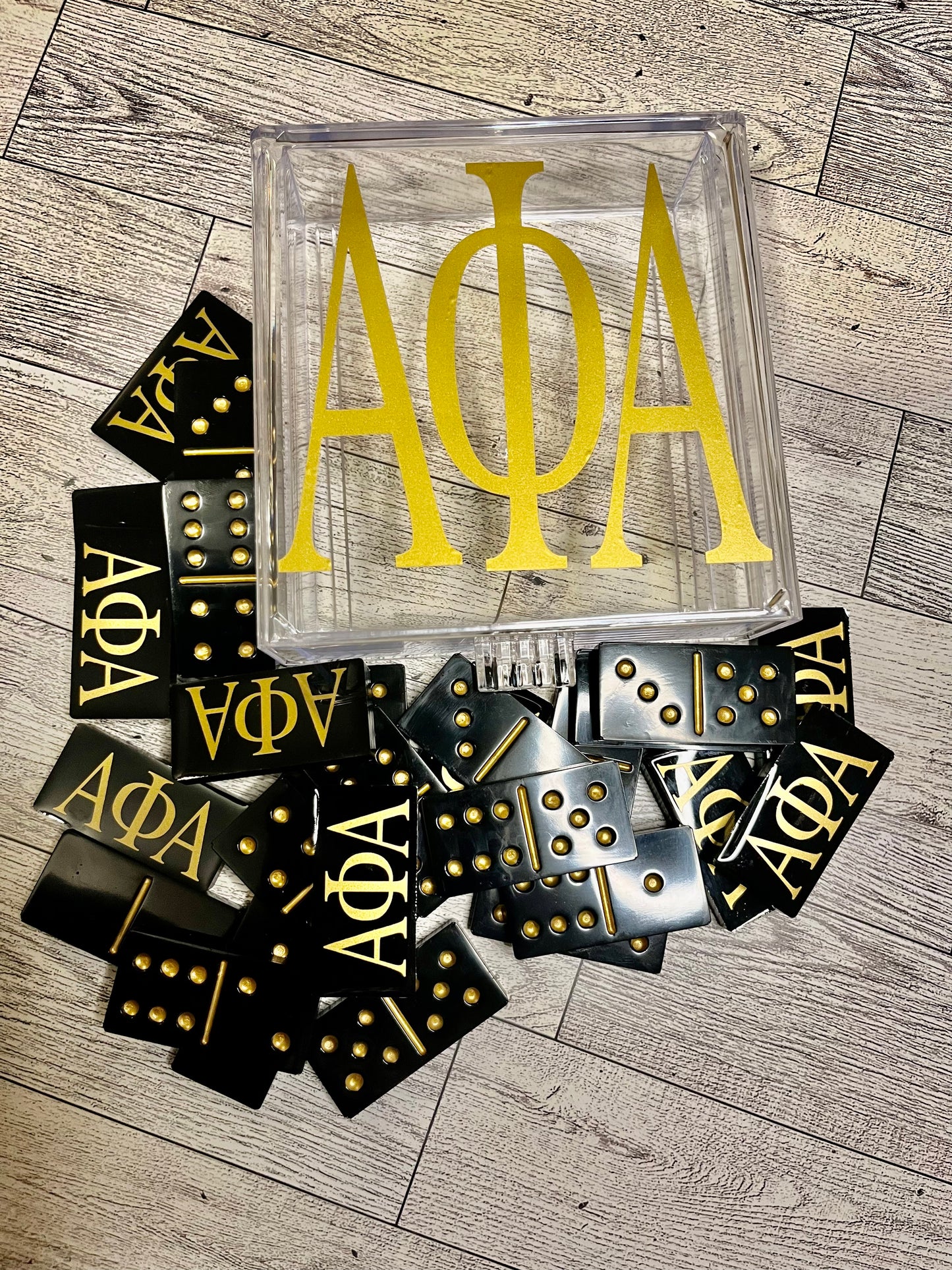 Divine Nine Fraternities and Sororities Dominoes