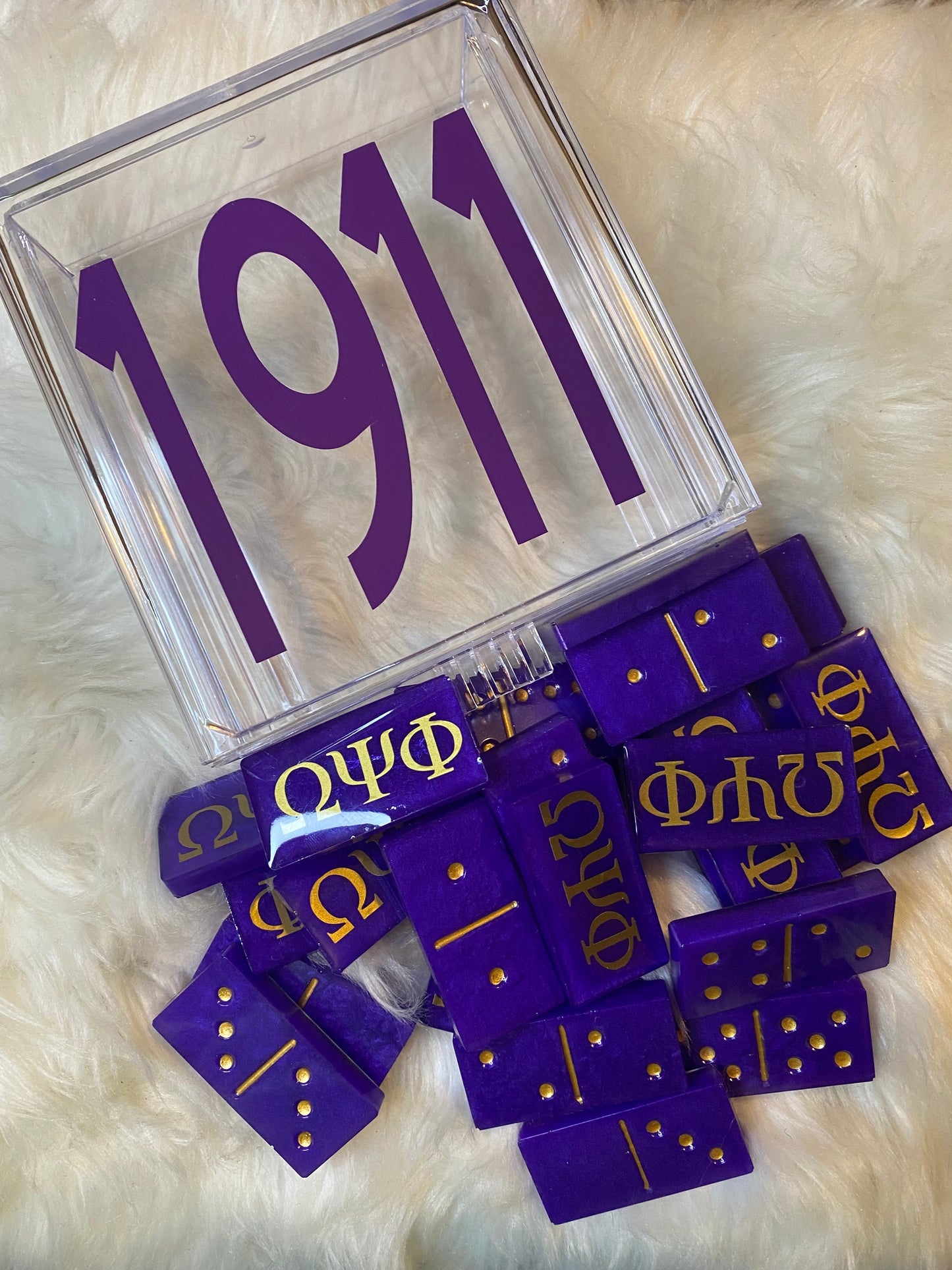 Divine Nine Fraternities and Sororities Dominoes