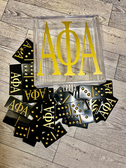 Divine Nine Fraternities and Sororities Dominoes