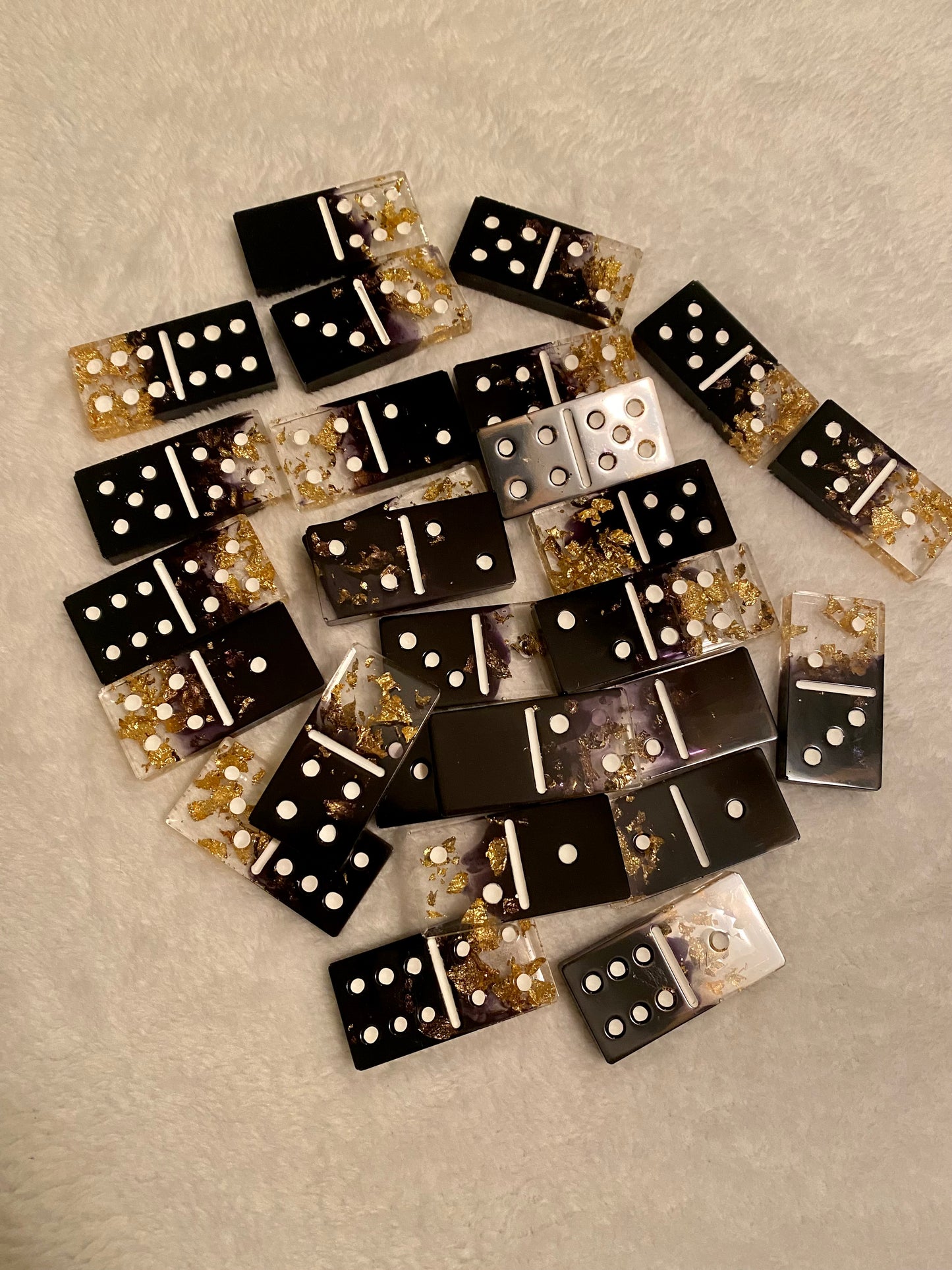 Upscale Resin Domino Sets