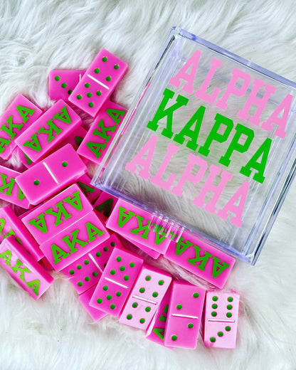 Divine Nine Fraternities and Sororities Dominoes